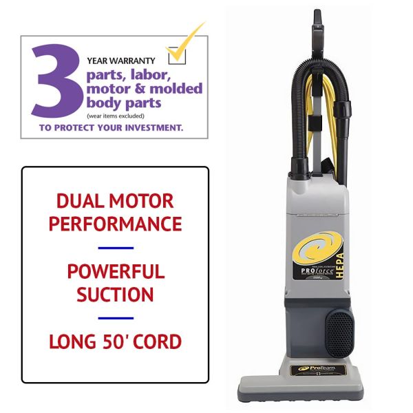 ProForce 1500XP HEPA Upright Vacuum w/On-Board Tools - Proforce Vacuum