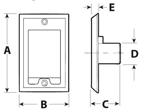 Universal Square Door Inlet