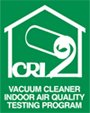 Vacuum cleaner indoor air quality testing program seal of approval.