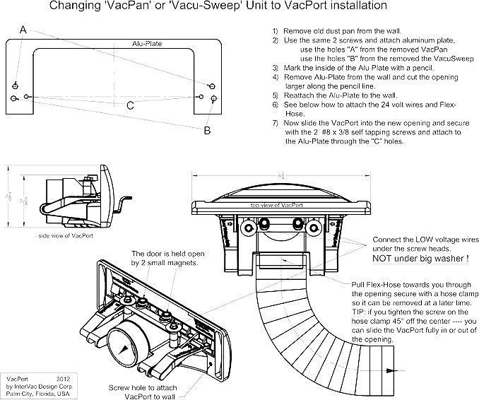 vacport automatic dustpan