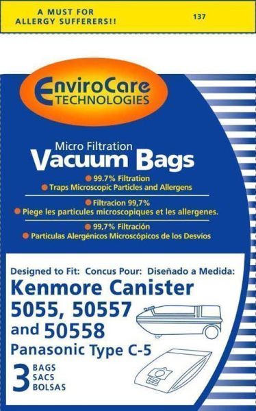 kenmore vacuum bag type c